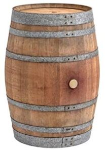 Barril mesa en madera de roble con 225 litros,...