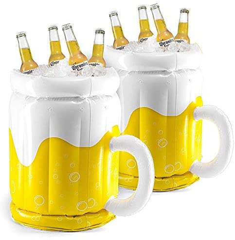 Enfriador inflable de 18″, enfriador de cerveza… 2021