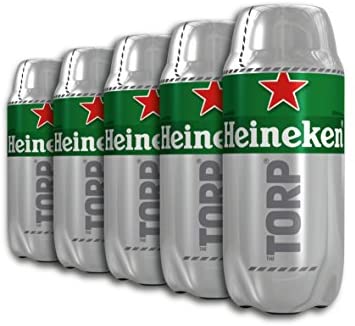 Heineken Cerveza – Caja de 5 Torps Diseñado… 2021